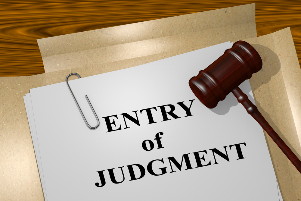 Entry of Judgment